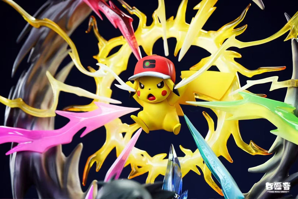 [Pre-Order] White Noise Studio-Pokemon Ash Ketchum x Pikachu 1/8 statue