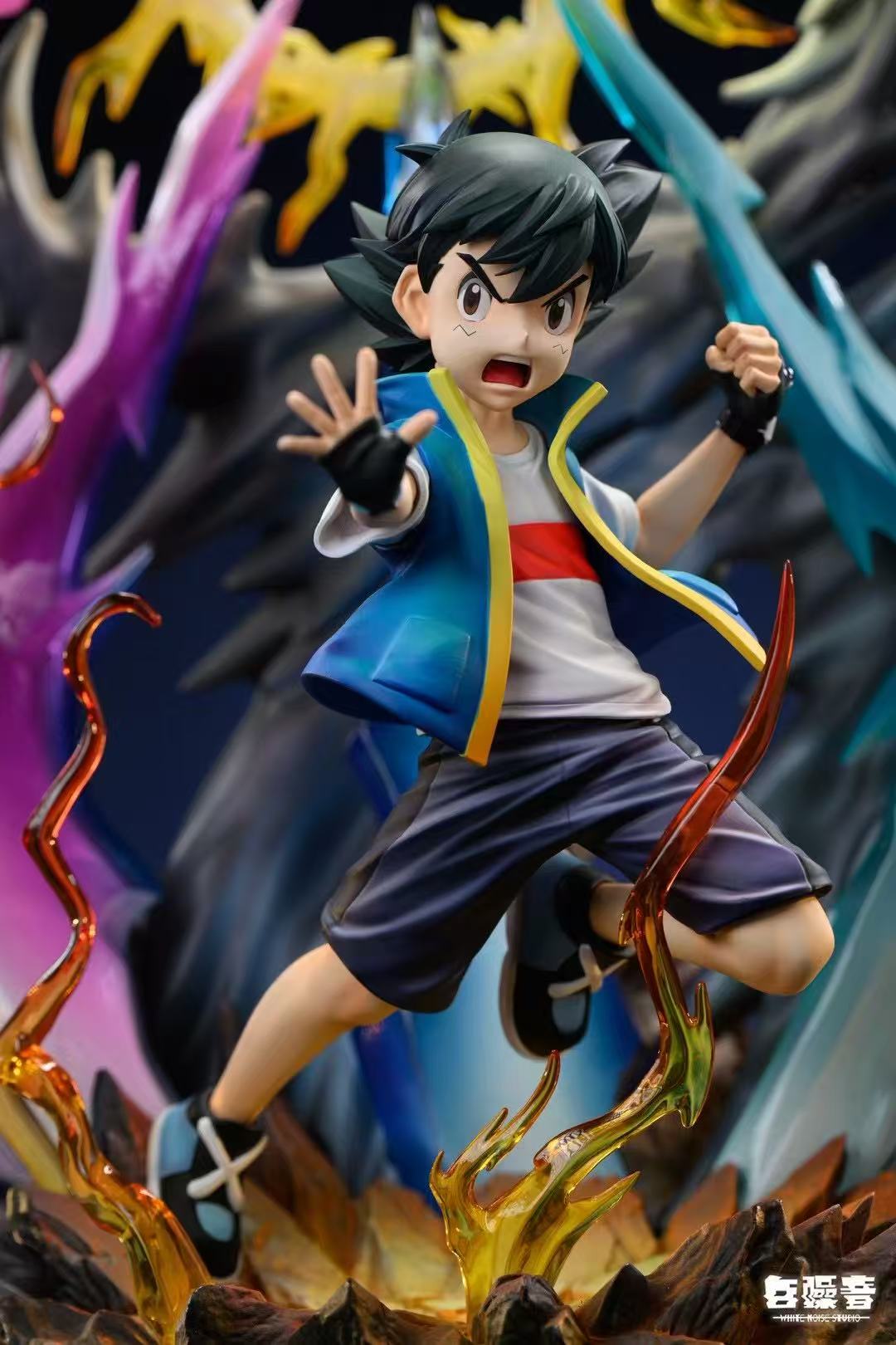 [Pre-Order] White Noise Studio-Pokemon Ash Ketchum x Pikachu 1/8 statue