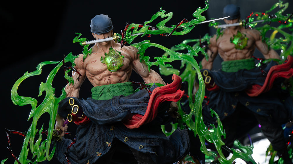[RELEASING] Last Sleep Studio – One Piece Awakening Roronoa Zoro Resin Statue