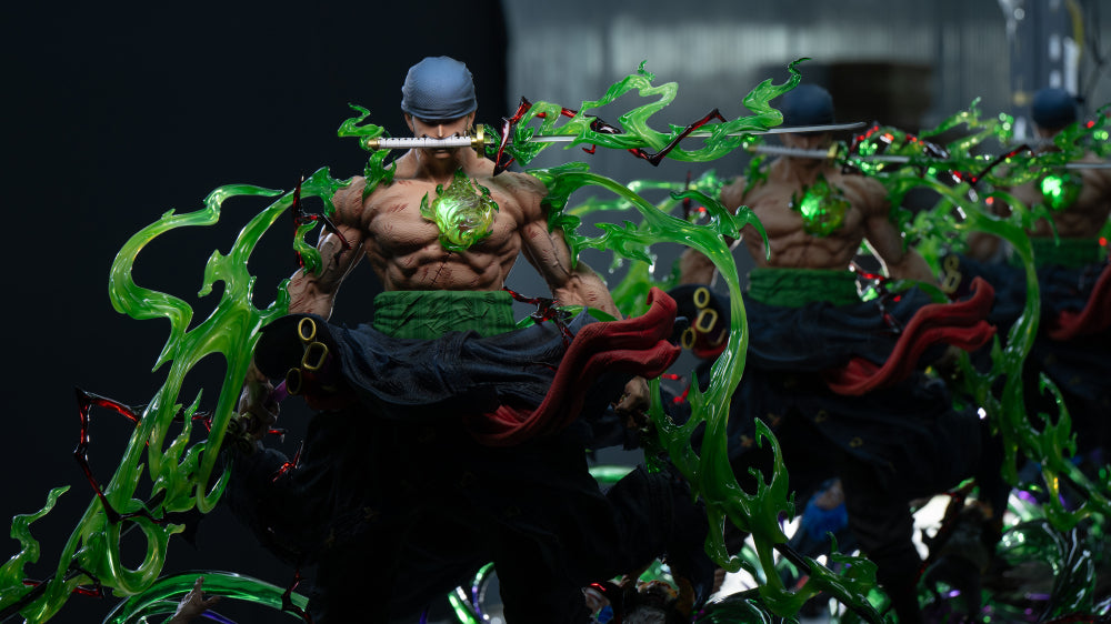 [RELEASING] Last Sleep Studio – One Piece Awakening Roronoa Zoro Resin Statue