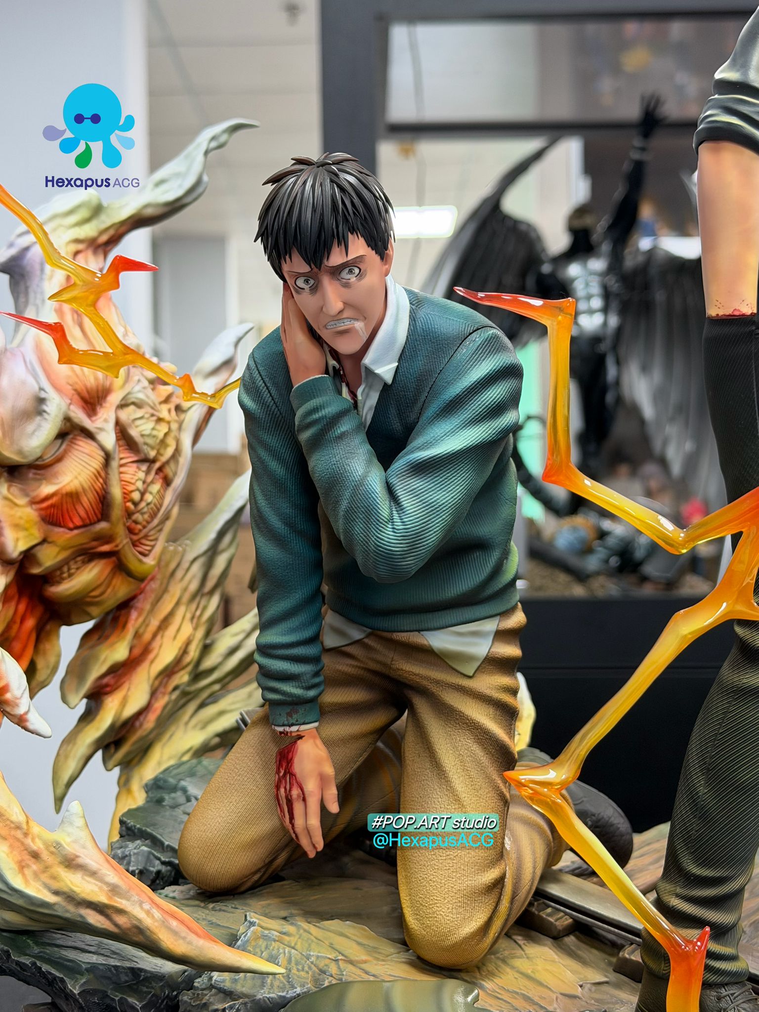 [PRE-ORDER] POP.ART Studio – Attack on Titan Reiner Braun & Bertholdt Hoover 1/6 Statue