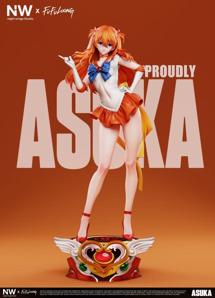 🔥 PRE-ORDER OPEN 🔥 Night Wing Studio – Neon Genesis Evangelion Asuka Langley Soryu Statue