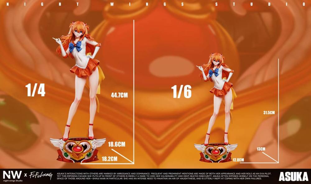🔥 PRE-ORDER OPEN 🔥 Night Wing Studio – Neon Genesis Evangelion Asuka Langley Soryu Statue
