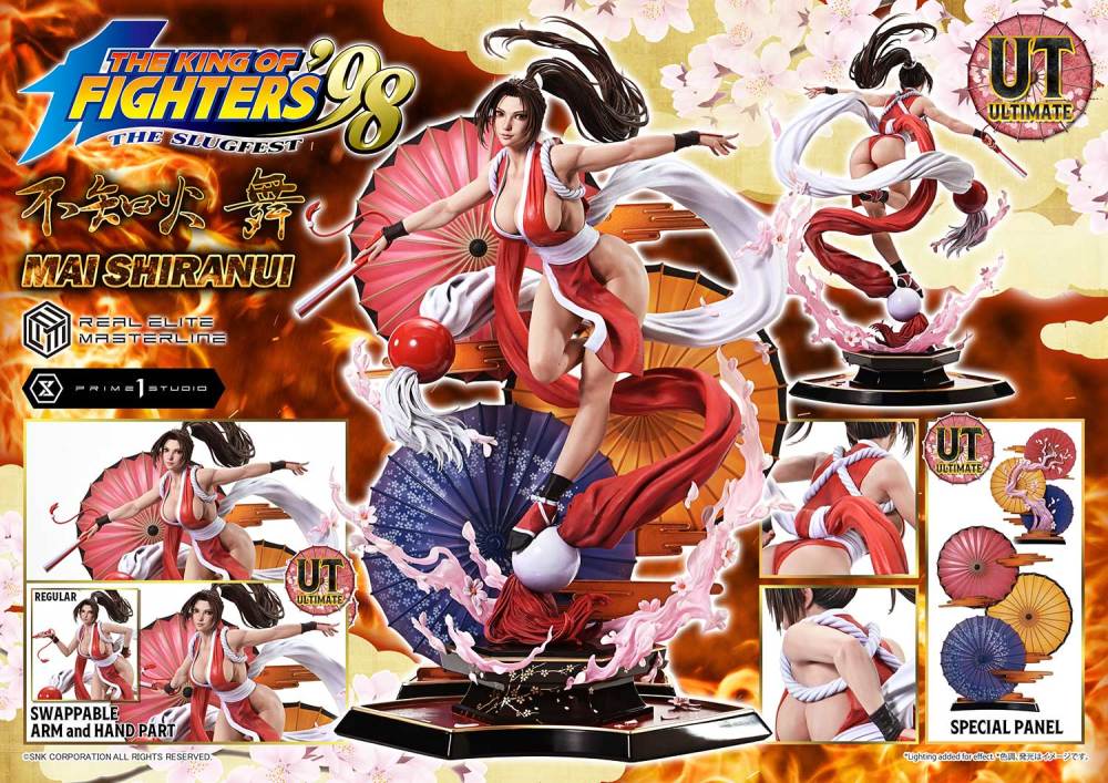 🔥 PRE-ORDER OPEN 🔥 Prime 1 Studio – THE KING OF FIGHTERS '98 Mai Shiranui (1/4 Scale Licensed Statue