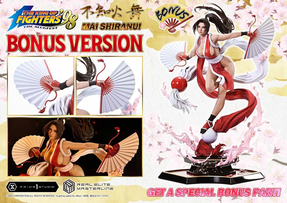🔥 PRE-ORDER OPEN 🔥 Prime 1 Studio – THE KING OF FIGHTERS '98 Mai Shiranui (1/4 Scale Licensed Statue