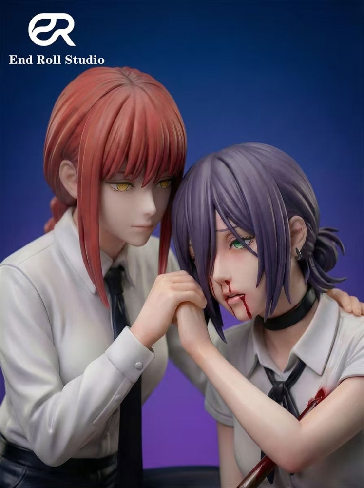 🔥 PRE-ORDER OPEN 🔥 End Roll Studio – Chainsaw Man Makima × Reze (1/7 Scale Statue)
