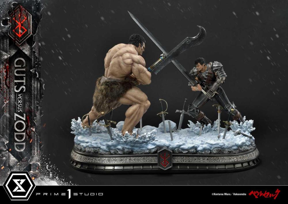 [PRE-ORDER]  Prime 1 Studio - Berserk - Guts versus Zodd Regular Version Statue - (Licensed)