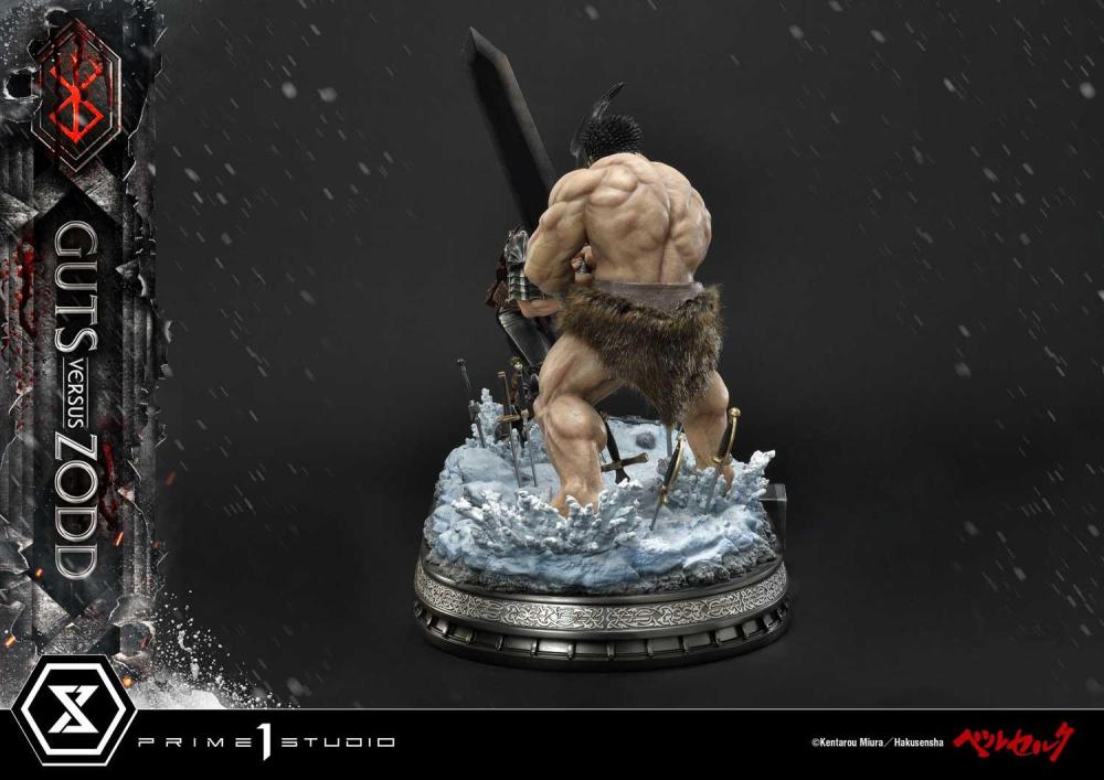 [PRE-ORDER]  Prime 1 Studio - Berserk - Guts versus Zodd Regular Version Statue - (Licensed)