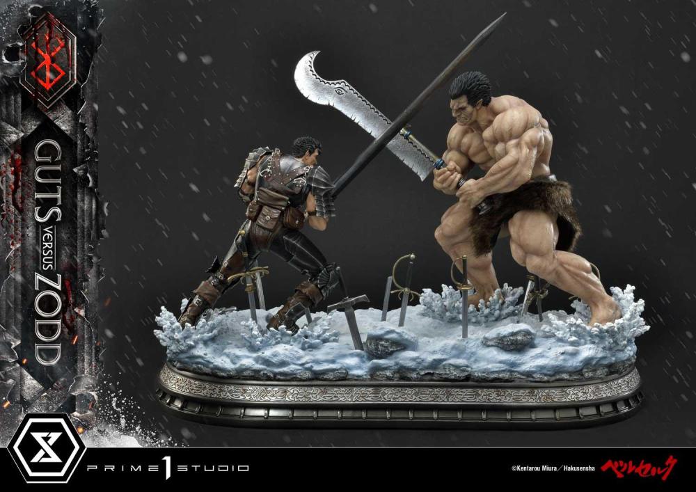 [PRE-ORDER]  Prime 1 Studio - Berserk - Guts versus Zodd Regular Version Statue - (Licensed)